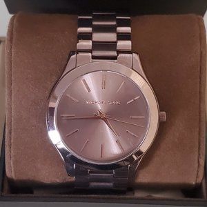 NWT Michael Kors Watch in Bronze Stainless Steel